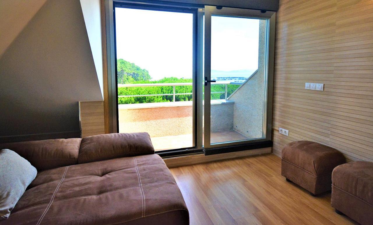 Atico De Playa Con Vistas En Baltar - Sanxenxo Apartment Portonovo Exterior photo
